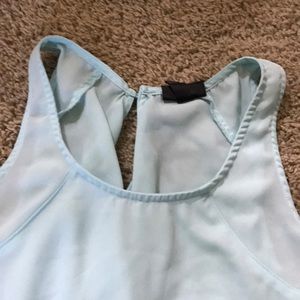 Light blue tank top